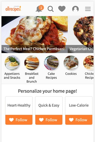 category images on allrecipes